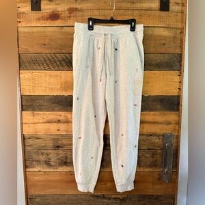 Old Navy Embroidered Floral Sweatpants – Size M